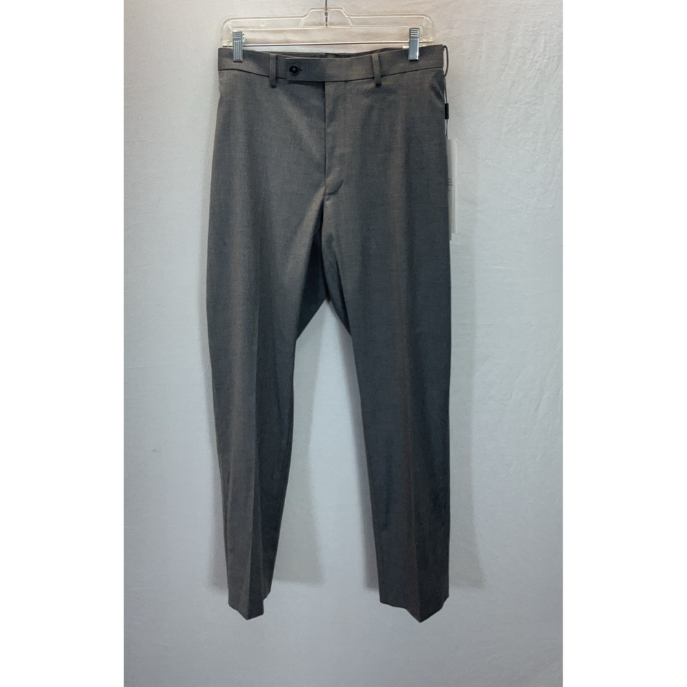 New Calvin Klein Pants Mens 38x30 Gray Slim Fit‎ Suit Separates Jerome